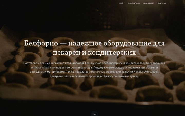Screenshot of belforno.by