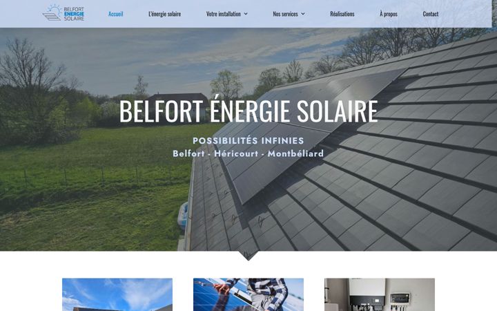 Skjámynd af belfort-energie-solaire.fr