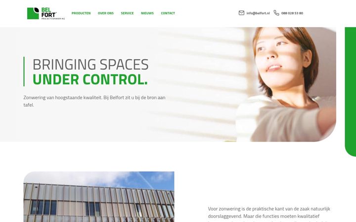 Screenshot of belfort.nl