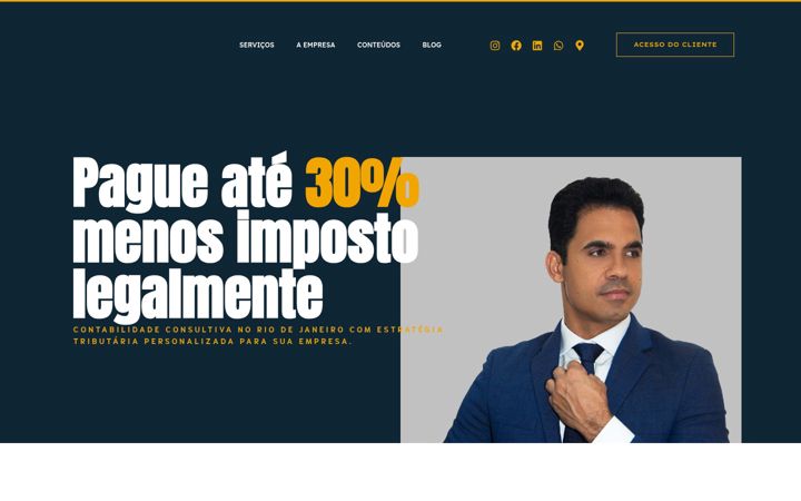 Screenshot of belfortcontabilidade.com.br