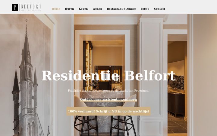 Screenshot of belfortpoperinge.be