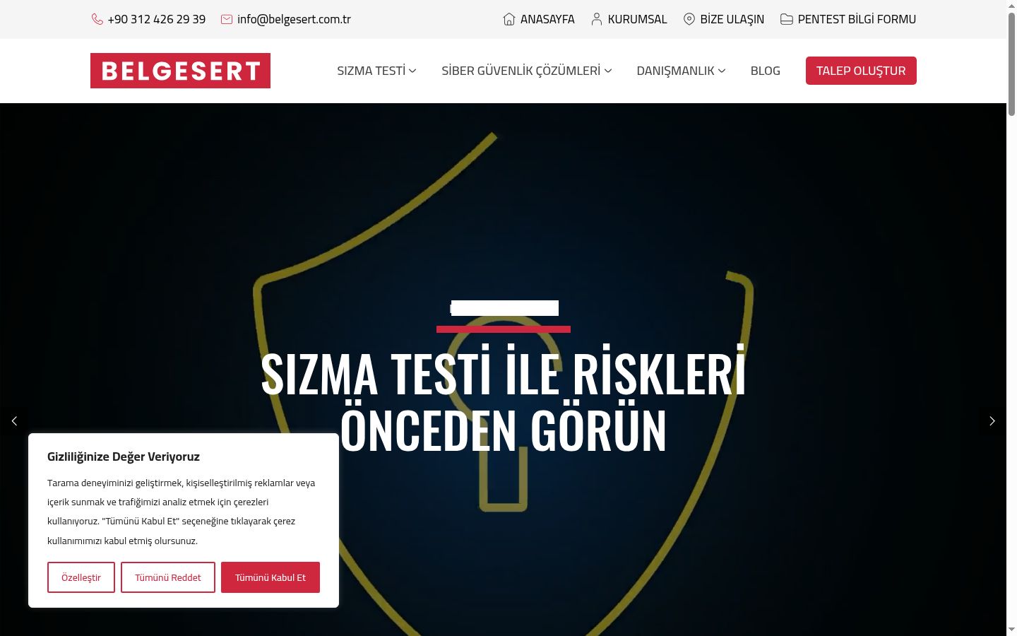 Sutikimo reklamjuostės, rodytos prieš bet kokią sąveiką, ekrano kopija