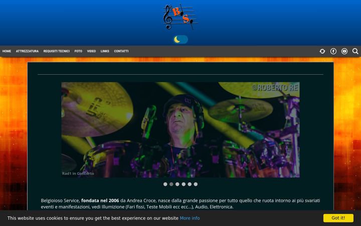 Screenshot of belgioiososervice.com
