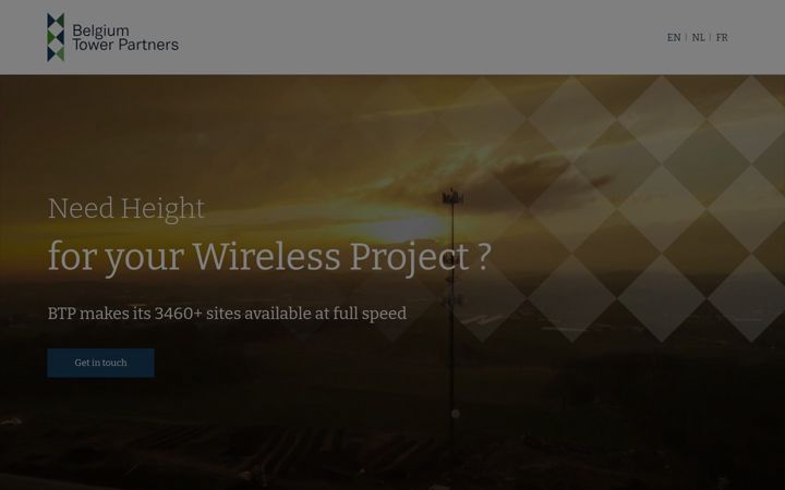 Screenshot of belgiumtowerpartners.com
