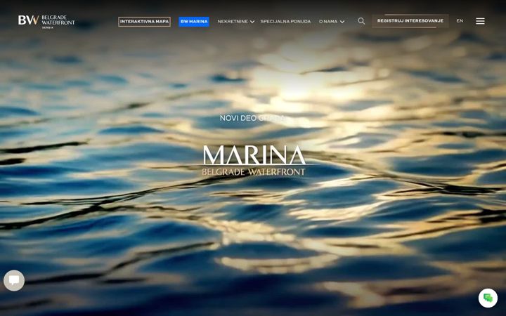 Screenshot of belgradewaterfront.com