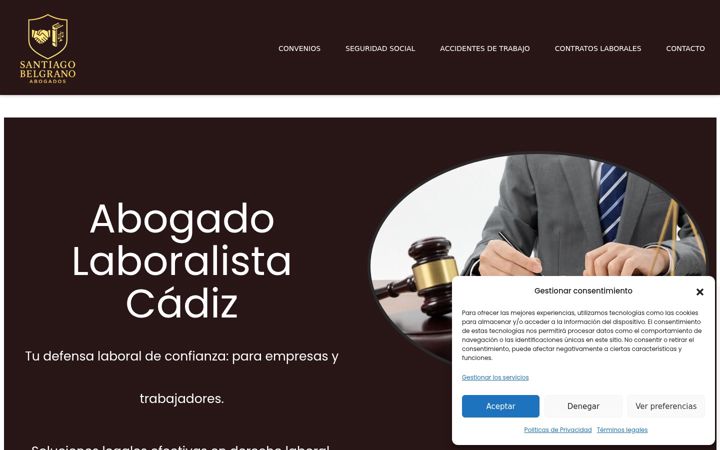 Zrzut ekranu belgranoabogados.es