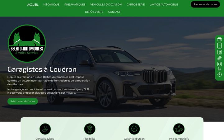 Screenshot of belhto-automobiles.fr