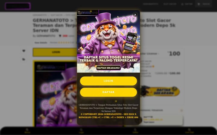 Screenshot of beliberlian.id