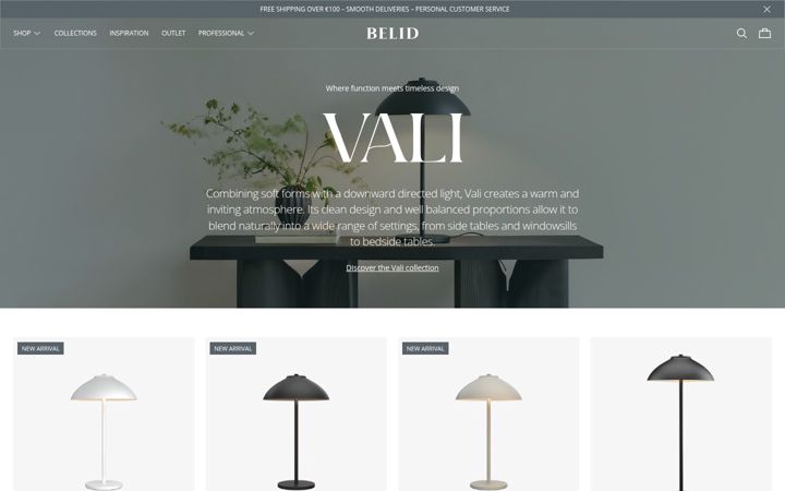 Screenshot of belid.com