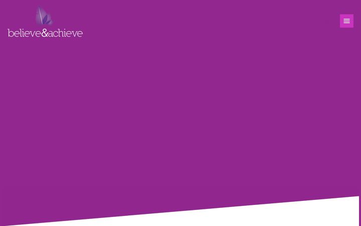 Screenshot of believeachieveuk.com