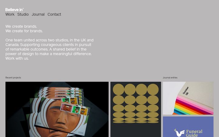 Screenshot von believein.net