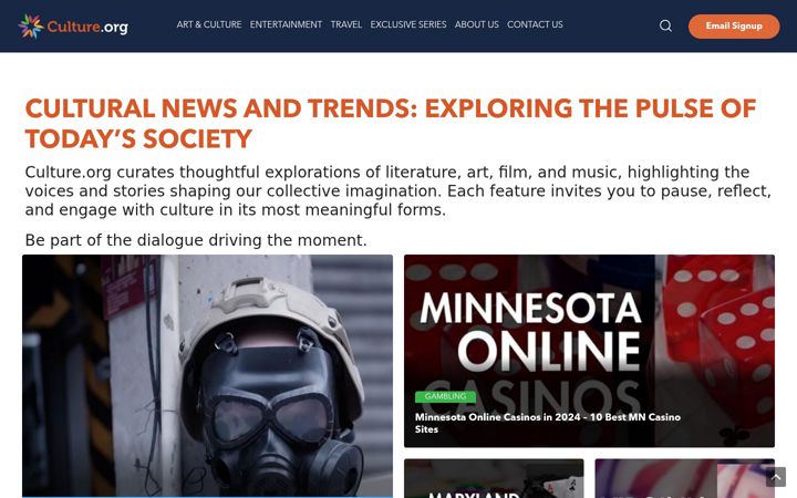 Screenshot of believermag.com