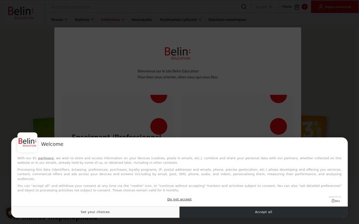 Screenshot of belin-trotamundos.com