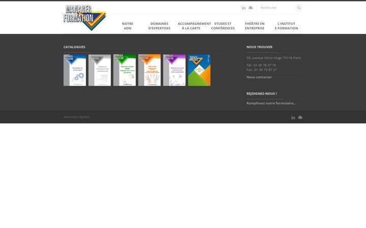 Screenshot of belin.info