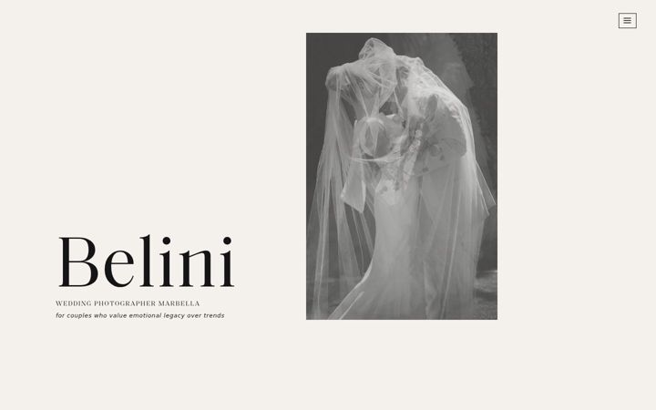 Screenshot of belini.es