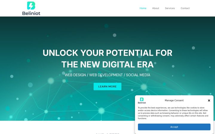 Screenshot of beliniot.com