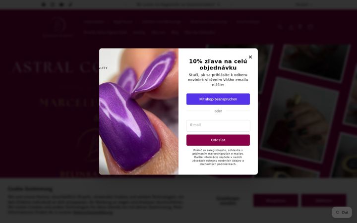 Screenshot of belinkabeauty.at