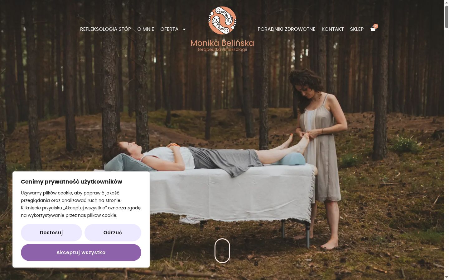 Sutikimo reklamjuostės, rodytos prieš bet kokią sąveiką, ekrano kopija