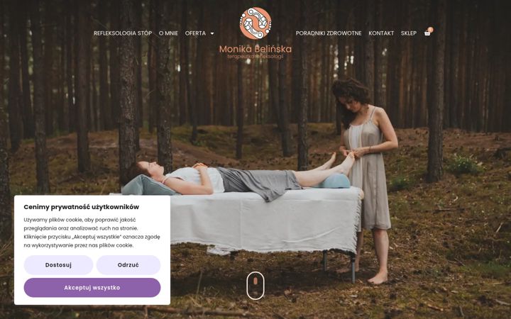 Ekrānuzņēmums no belinskamonika.pl