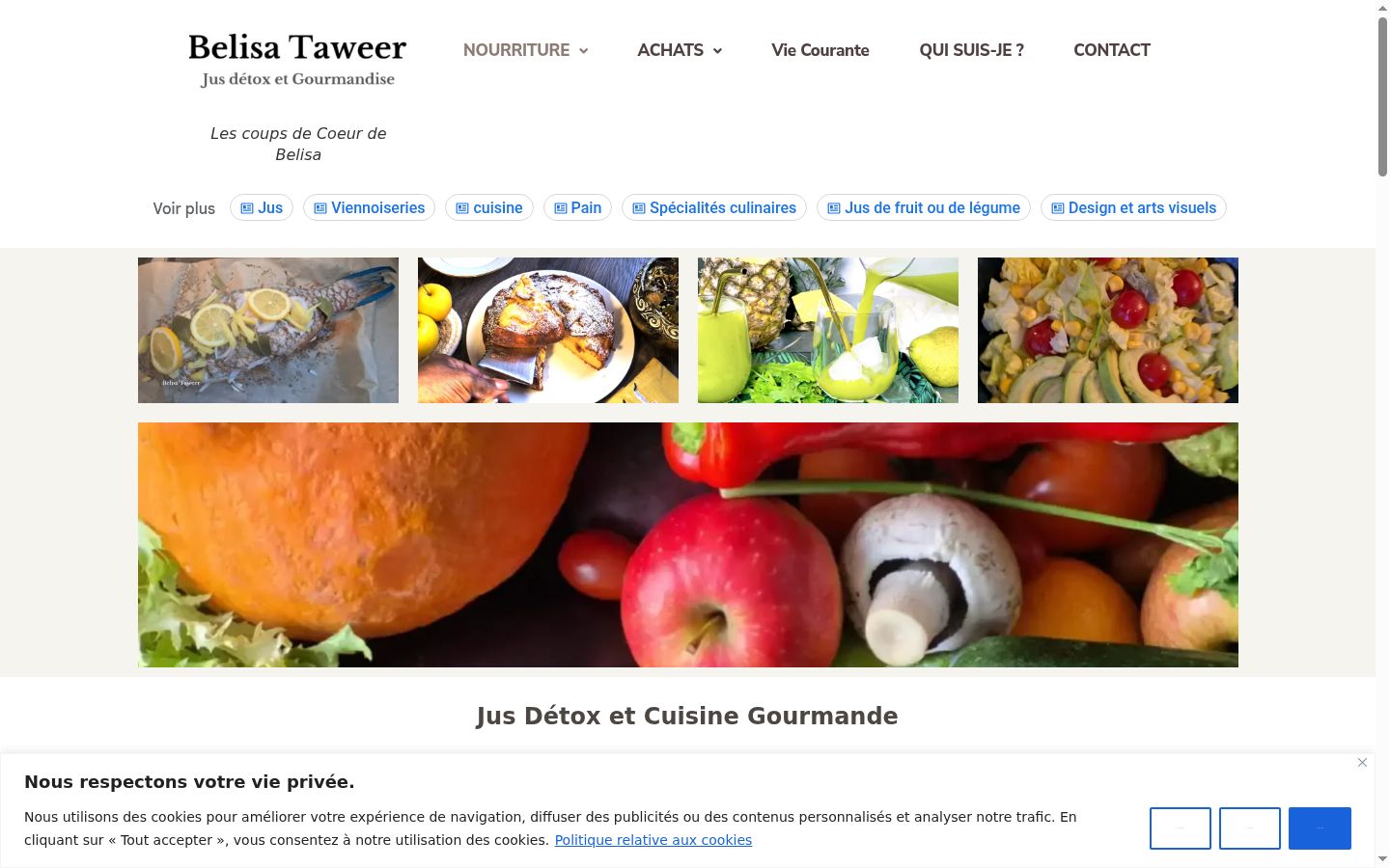 Screenshot tal-banner tal-kunsens muri qabel kwalunkwe interazzjoni