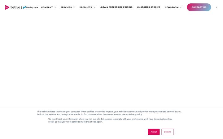 Screenshot of belive.sg