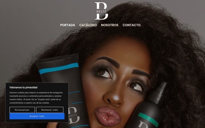 Screenshot of beliz.es