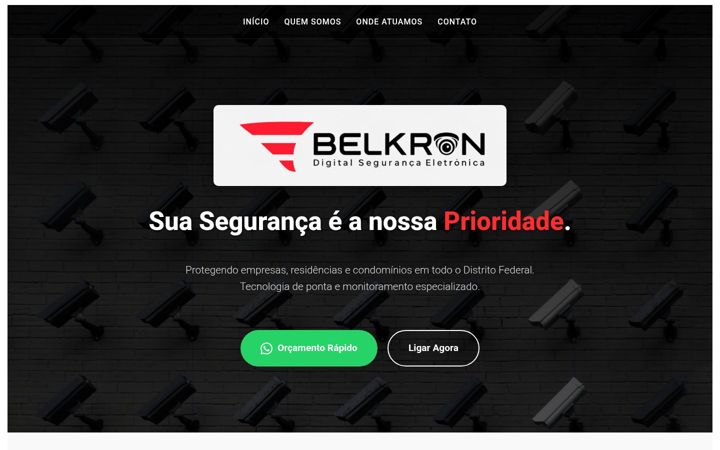 Screenshot of belkron.com.br