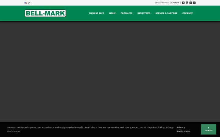 Screenshot of bell-mark.com