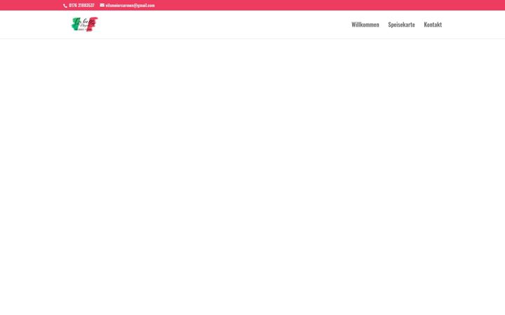 Screenshot of bella-napoli-landshut.de