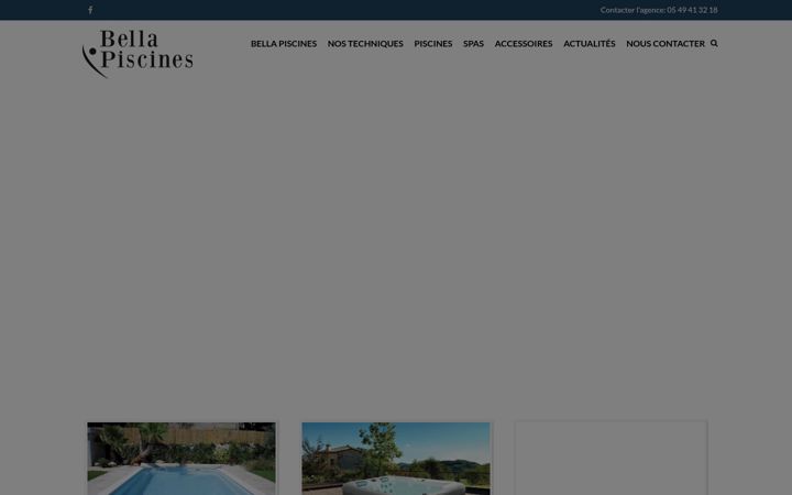 Screenshot ta' bella-piscines.fr