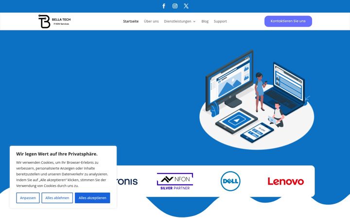 Screenshot of bella-tech.de