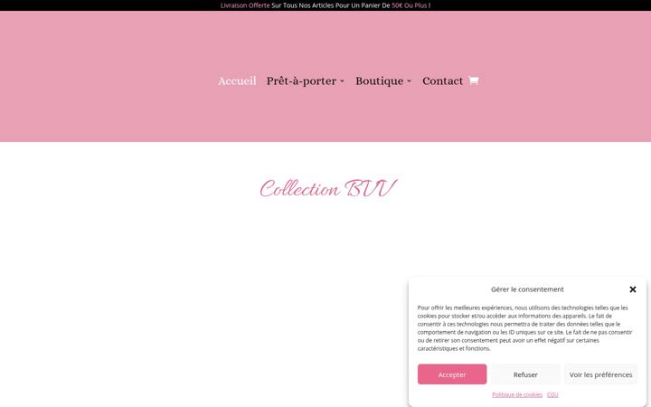 Screenshot of bella-vita-vendee.fr