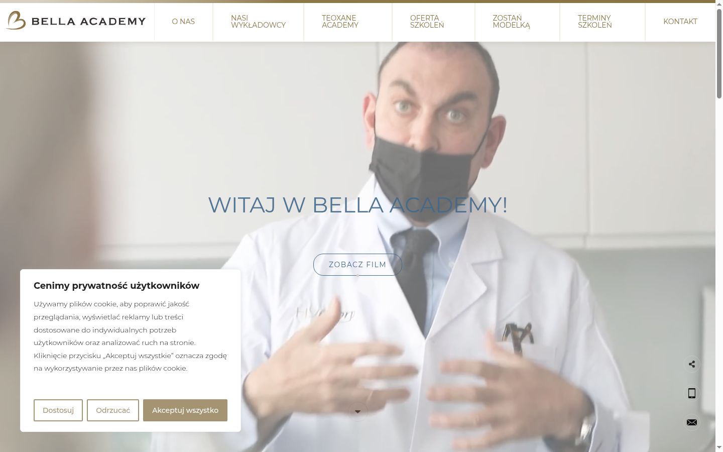 Screenshot tal-banner tal-kunsens muri qabel kwalunkwe interazzjoni