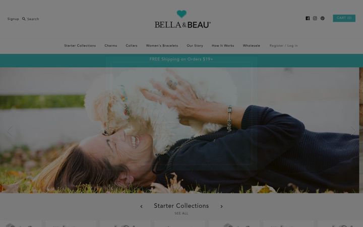 Screenshot ta' bellabeau.net