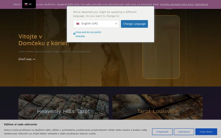 Screenshot of bellackova.sk