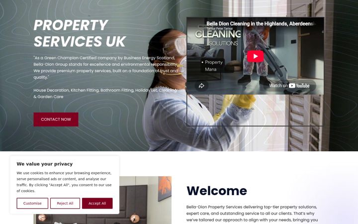 Screenshot of belladion.com
