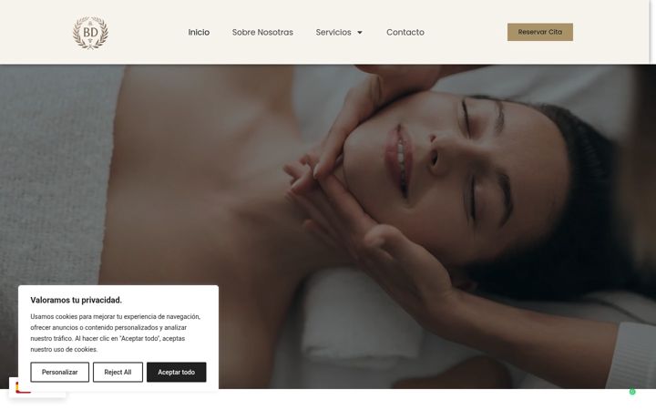 Screenshot of belladonnagranada.es