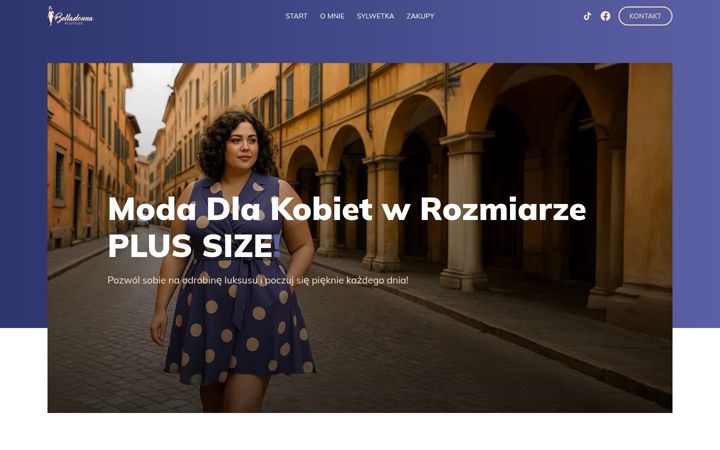 Screenshot of belladonnaplussize.pl
