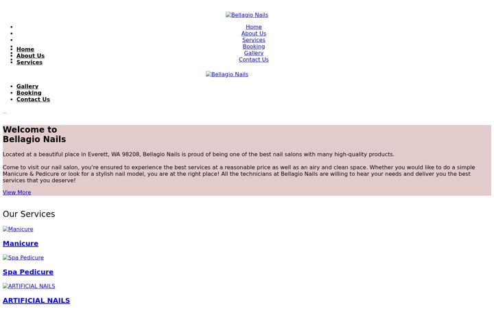 Screenshot of bellagionailseverett.com