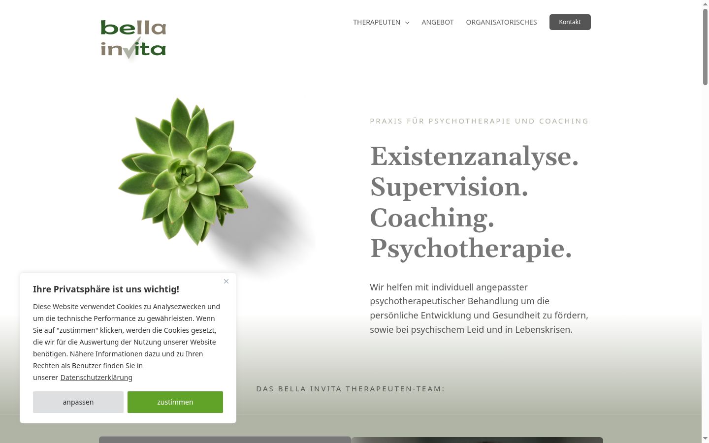 Screenshot van de toestemmingsbanner zoals getoond vóór enige interactie