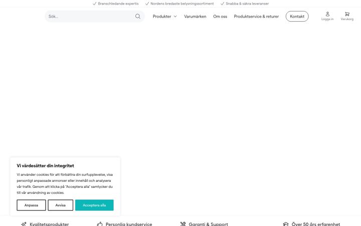 Screenshot of bellalitewhite.se