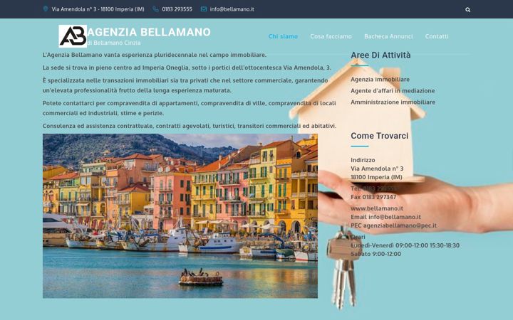 Screenshot of bellamano.it
