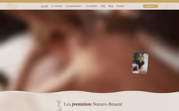 Skærmbillede af bellame-institut.fr