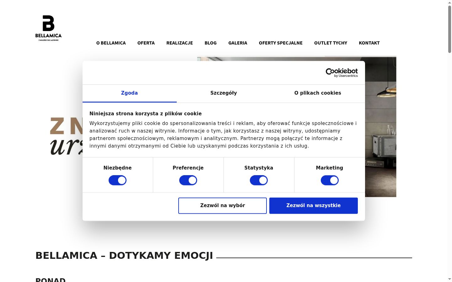 Képernyőkép a bármilyen interakció előtt megjelenő hozzájárulási bannerről