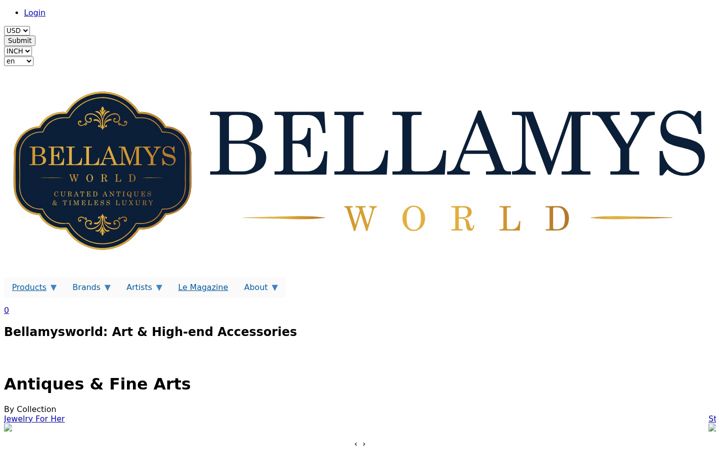 Screenshot of bellamysworld.com