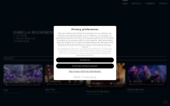 Screenshot of bellareicheneder.de