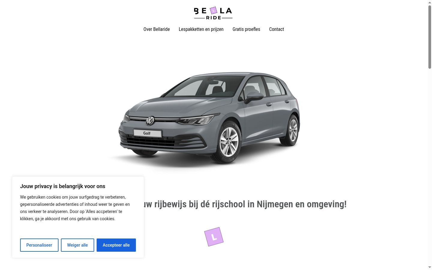 Zrzut ekranu banera zgody wyświetlanego przed jakąkolwiek interakcją