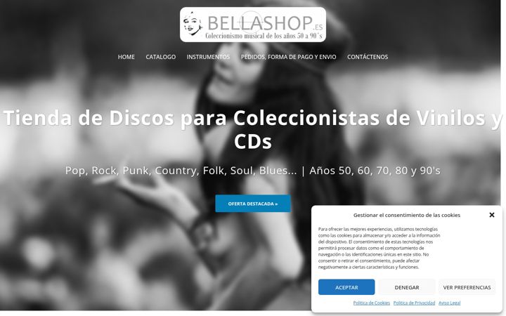 Screenshot of bellashop.es