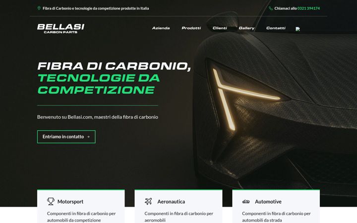 Screenshot of bellasi.com