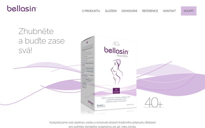 Captură de ecran a bellasin.cz